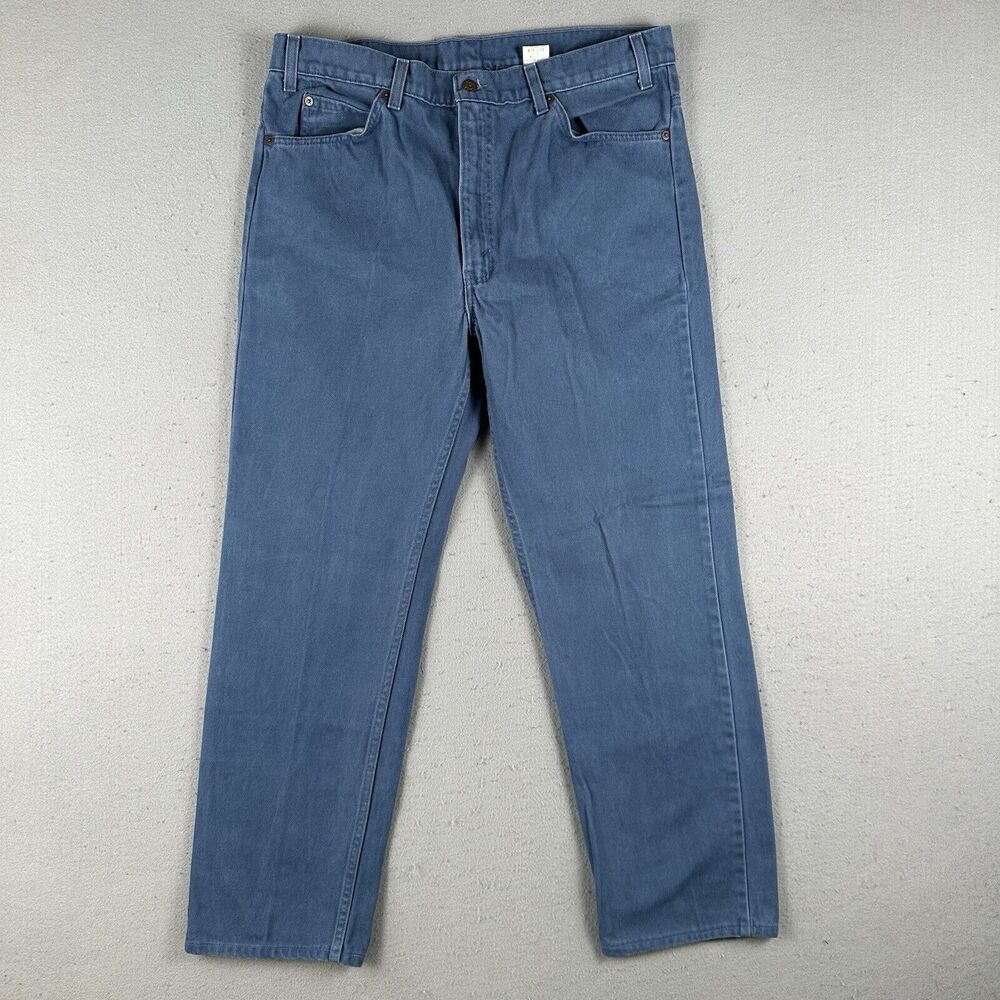 Vintage‎ Levi's 505 Jeans Men's 38x32 Blue Denim Regular Fit Straight Leg